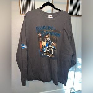 Harley Davison long sleeve shirt